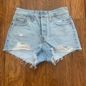 Levi 501 Denim Women Shorts